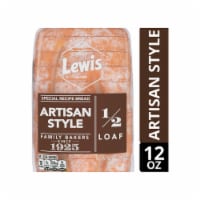 Lewis Bake Shop® Artisan Style 1/2 Loaf Special Recipe Bread