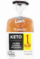 Lewis Bake Shop Keto Hot Dog Buns Perspective: Main