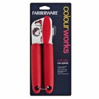 Lifetm 5176648 RED Compact Can Opener, Red - Pack of 3