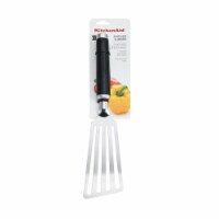 KitchenAid Stainless Steel Flex Turner - Black