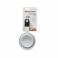 KitchenAid Measuring Cups - White/Black