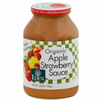 Eden Organic Apple Strawberry Sauce