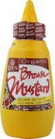 Eden Foods  Organic Brown Mustard with Apple Cider Vinegar