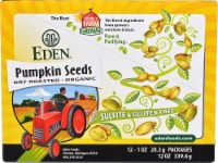 Eden Foods  Pocket Snacks™ Organic Pumpkin Seeds Dry Roasted Perspective: Main