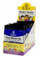Eden Foods Dried Blueberries Pocket Snacks Perspective: Main