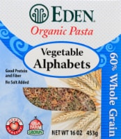 Eden Organic Vegetable Alphabets Pasta