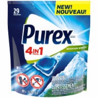 Purex 4 in 1 Mountain Breeze Pacs Liquid Laundry Detergent Perspective: Main