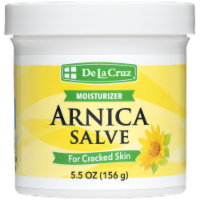 De La Cruz Arnica Salve for Cracked Skin 5.5 oz Jumbo Size