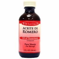 De La Cruz® Aceite de Romero Para Masaje Oil of Rosemary