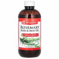 De La Cruz Rosemary Oil Blend for Skin and Hair 8 fl oz Jumbo Size
