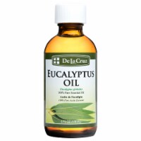De La Cruz Eucalyptus Essential Oil, Steam-Distilled, 100% Pure for Aromatherapy, 4 FL OZ