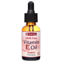 De La Cruz Pure Vitamin E Oil 28,000 IU for Face and Body 1 fl oz with Dropper