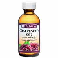 De La Cruz 100% Pure Grapeseed Oil Skin and Hair Moisturizer, 2 fl oz
