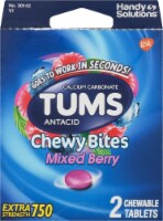 Tums Mixed Berry Antacid Chewy Bites
