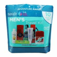 Handy Solutions Men's Toiletry Travel Kit with Resealable Bag