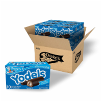 Drake's Yodels, 12 Boxes, 120 Twin-Wrapped Devils Food Cake Rolls, Full Case