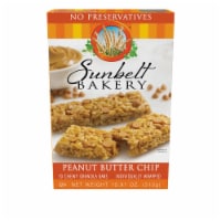 Sunbelt Bakery® Peanut Butter Chip Chewy Granola Bars Perspective: Main