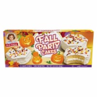 Little Debbie Vanilla Fall Halloween Party Cakes