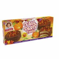 Little Debbie Chocolate Fall Halloween Party Cakes Family Pack