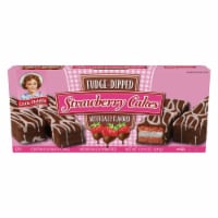 Little Debbie Fudge-Dipped Strawberry Cakes Perspective: Main