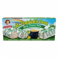 Little Debbie St. Patrick's Day Mint Creme Rolls Perspective: Main