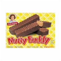 Nutty Buddy Bars, 2 Big Pack Boxes, 48 Twin Wrapped Wafer Bars with Peanut Butter