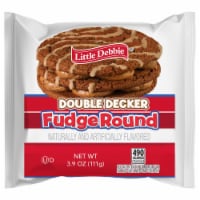 Little Debbie® Double Decker Fudge Round Snack Cake