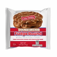 Little Debbie® Double Decker Fudge Round Snack Cake Perspective: Main