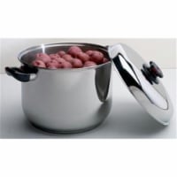 HealthSmart 9 Element 16qt Waterless Stock Pot with Steam Ventilation Knob