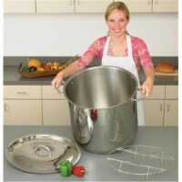 Precise Heat 65qt 9Element Surgical Stainless Steel Stock Pot