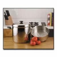 Precise Heat 24qt 9Element Waterless Stock Pot with Deep Steamer Basket