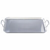CHEFS KTGRIDTp T304 Stainless-Steel 11-Inch Square Griddle Ideal for Grilling and Presenting Your Favorite Creations Luxury Home CHEFS KTGRIDTp T304 Stainless-Steel 11-Inch Square Griddle Ideal for Grilling and Presenting Your Favorite Creations Luxury Home