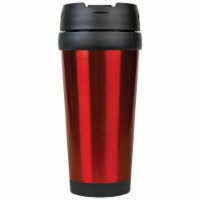 Maxam JDLTM072 16 oz Stainless Steel Travel Mug without Handle, Red