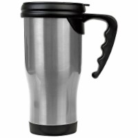Maxam JDLTM066 14 oz Stainless Steel Travel Mug with Handle