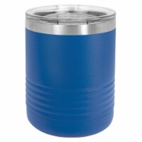 Maxam JDLTM7104 10 oz Stainless Steel Polar Camel Travel Mug, Blue