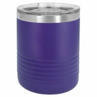 Maxam JDLTM7109 10 oz Stainless Steel Polar Camel Travel Mug, Purple