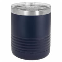 Maxam JDLTM7111 10 oz Stainless Steel Polar Camel Travel Mug, Navy Blue