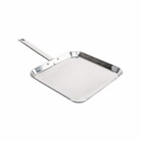 Chef's Secret T304 High-Quality Stainless-Steel 11-Inch Square Griddle