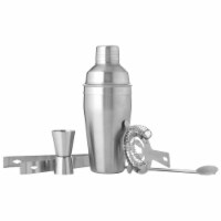 Wyndham House Cocktail Shaker Set for the Home Bar Stainless Steel 5-Piece