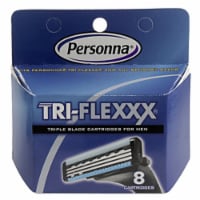 Personna Tri Flex Cartridge - 8 Pack