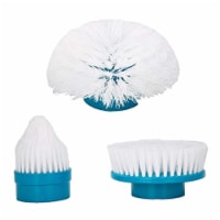 Fityle 3 x Turbo Scrub Electric Cleaning Brush Head Cleaner Tile Clean Bathroom Kit