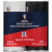 Morton® Iodized Salt & McCormick® Black Pepper