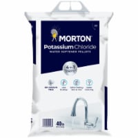 Morton® Potassium Chloride Water Softener Salt Pellets Perspective: Main
