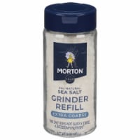 Morton® Sea Salt Extra Coarse Non-Iodized Grinder Refill Perspective: Main