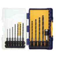 Irwin Hex Shank High Speed Steel Drill Bit Set