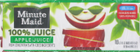 Minute Maid 100% Apple Juice Perspective: front