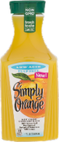 Simply Orange Juice Low Acid Pulp Free Perspective: Main
