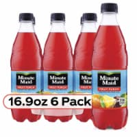 Minute Maid Fruit Punch Made With Real Fruit Juice Perspective: Main