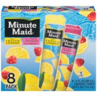 Minute Maid Soft Frozen Lemonade Variety Pack Ice Pops