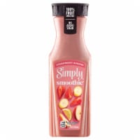 Simply Smoothie Strawberry Banana Fruit Smoothie Drink Perspective: Main